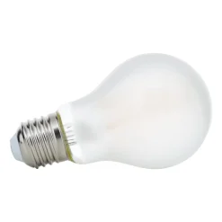 LED-pære E27 8 W 2.700 K 980 lm mat, kan dæmpes