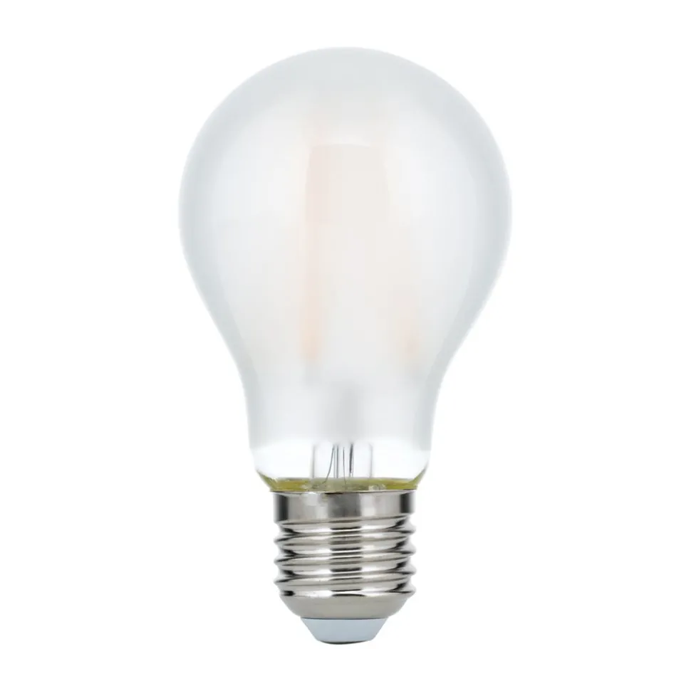 LED-pære E27 8 W 2.700 K 980 lm mat, kan dæmpes