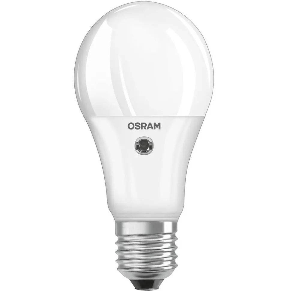 LED-pære E27 10 W 2.700 K med dagslyssensor