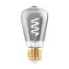 LED-pære E27 4W ST48 2.000K Filament røgfarvet dæmpbar