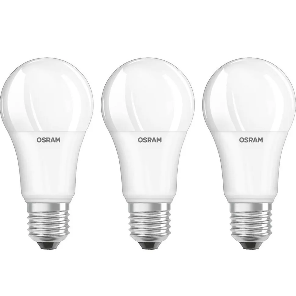 LED-pære E27 14W, varmhvid, 3'er sæt