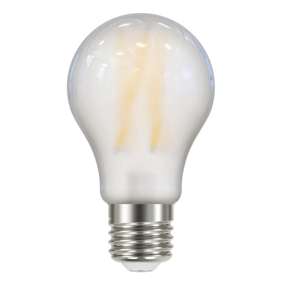 LED-pære Filament mat E27 A60 3,8W 2700K 806 lm 3er