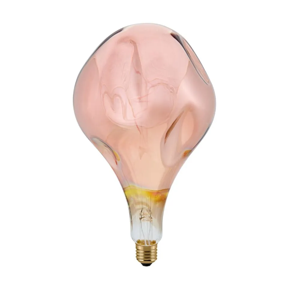 LED-pære Giant Drop E27 4W 918 dim kobber-metal.