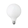 LED-pære Globe, E27, Ø 12,5 cm, mat, 5 W, 2.200 K