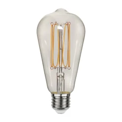 LED-pære ST64 Filamentpære E27 3,8W 1800K dæmpbar