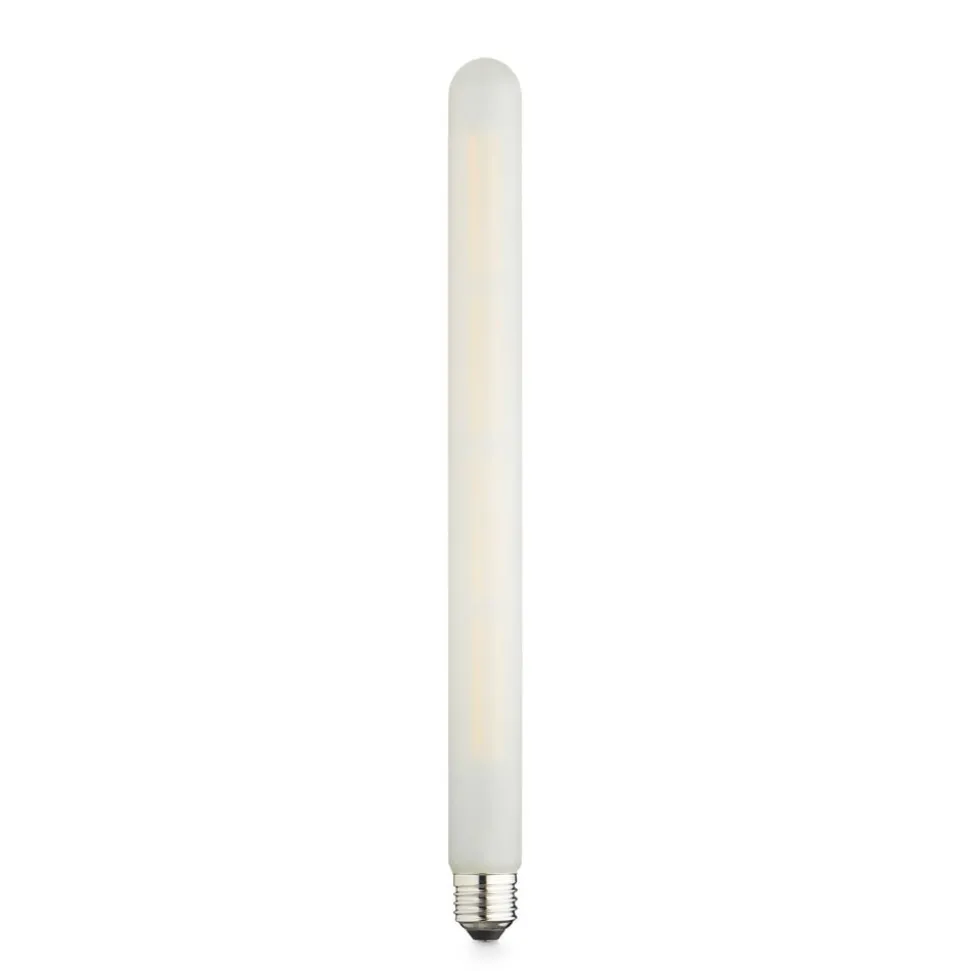 LED-pære Tube 360, mat E27 6,5 W 2.700 K dæmpbar