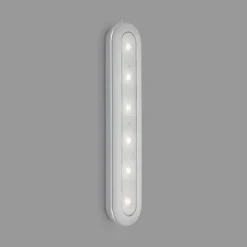 LED Push Light Row, batteridrift, 6.500 K, 30 cm