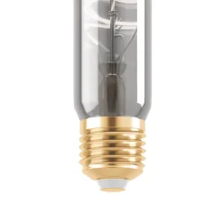 LED-rørpære E27 4W T30 1.700K Filament røgfarvet