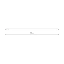 LED-rørpære Længde 90 cm Rørpære G13 T8, 16 W klar 3.000 K