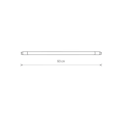 LED-rørpære Længde 60 cm Rørpære G13 T8, 11 W klar 3.000 K