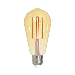 LED-Rustika, glødetråd, E27, guldfarvet, 7W, 2000K, 650 lumen
