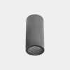 LEDS-C4 Eko udendørs loftlampe, grå, Ø 6 cm, aluminium