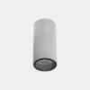 LEDS-C4 Eko udendørs loftlampe, hvid, Ø 6 cm, aluminium
