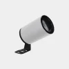 LEDS-C4 Eko udendørs spotlampe, hvid, højde 15,7 cm, aluminium