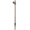 LEDS-C4 Juncus LED-spot med jordspyd, brun, 3.000 K