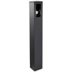 LEDS-C4 Stibelysning, IP66, antracit, 100 cm