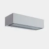 LEDS-C4 Udendørs LED-væglampe Nemesis, hvid, bredde 19,5 cm