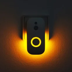 LED-sensor natlys Agena til stikkontakten