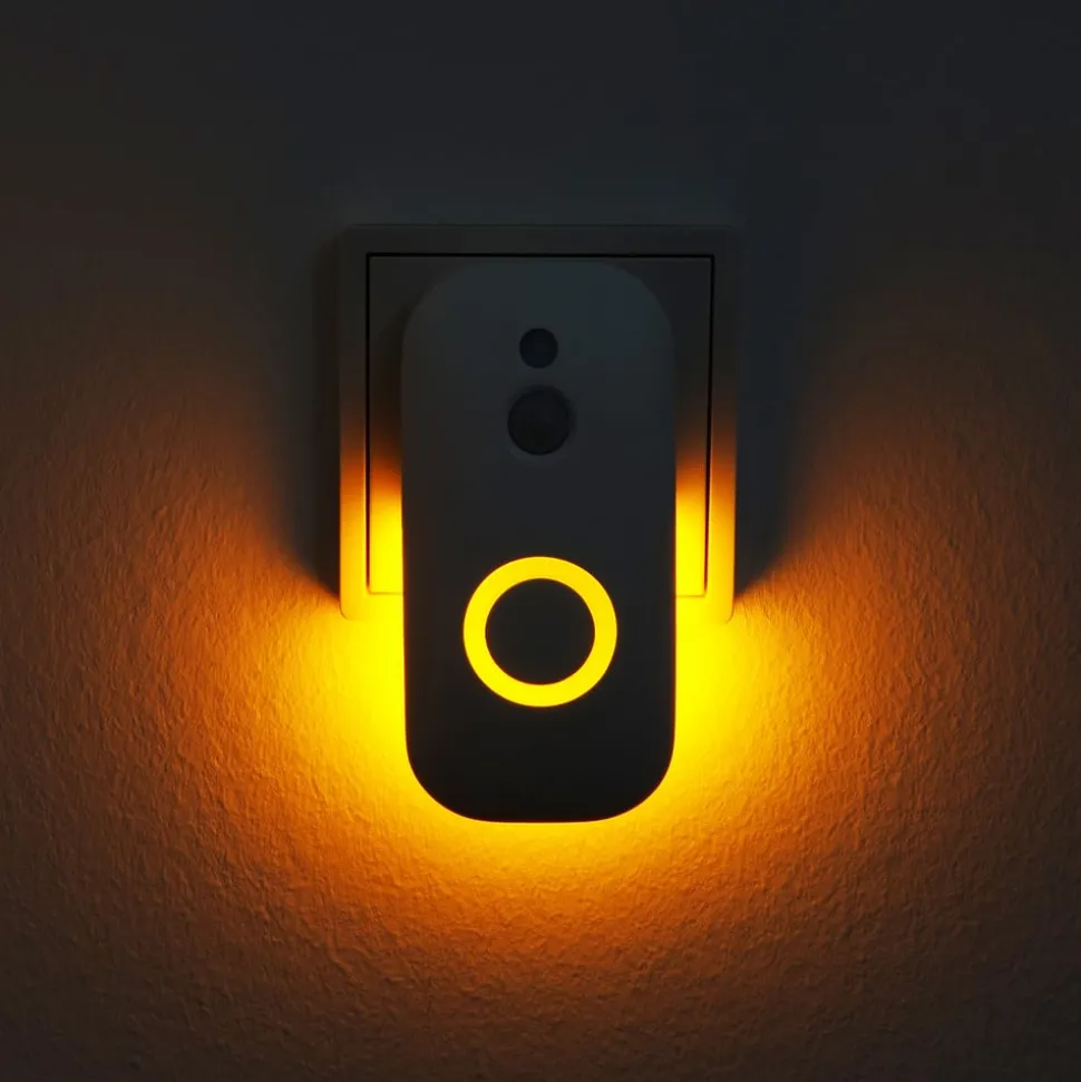 LED-sensor natlys Agena til stikkontakten