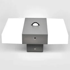 LED-sensor-udendørs væglampe Kumi, grafit, IP44