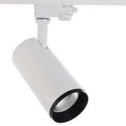 LED-skinnespot Lucea 3-faset 15 W hvid