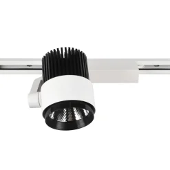 LED-skinnespot Radiator til DUOline, mat hvid, CCT