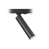 LED-skinnespot Slim 1-faset, sort, aluminium, 5 W, 2.700 K