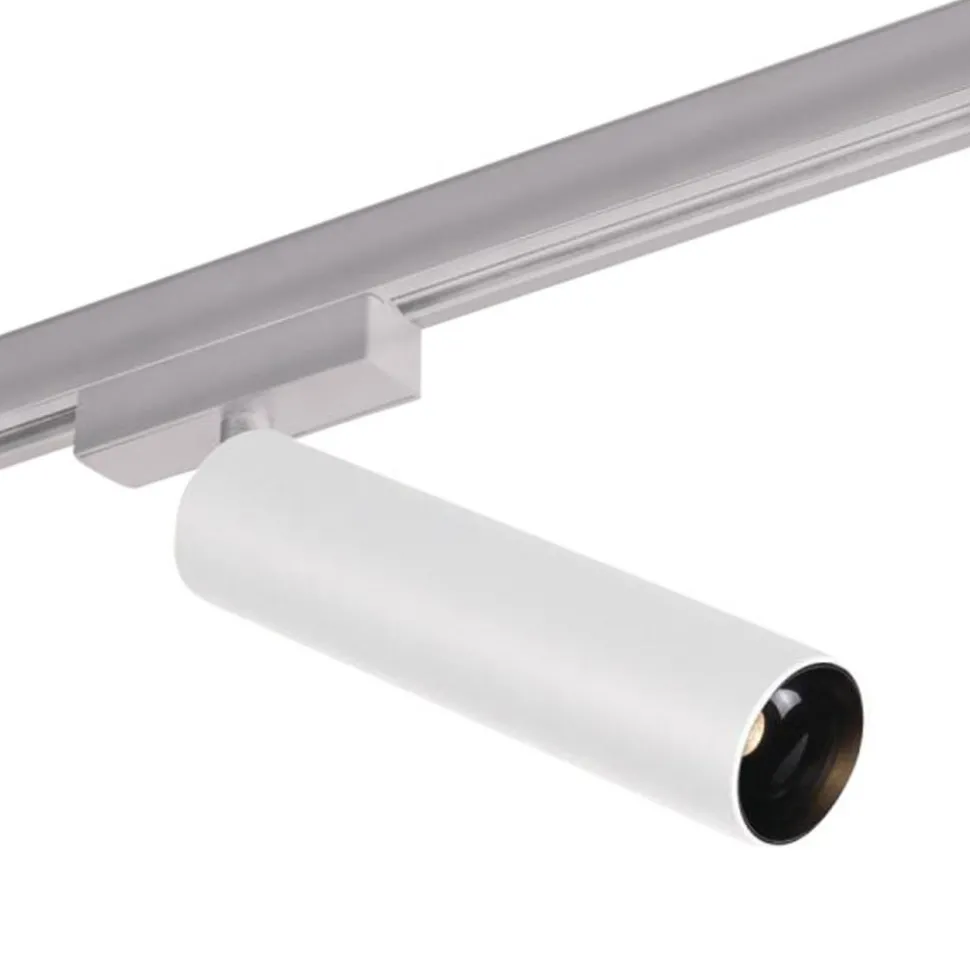 LED-skinnespot Trigga Volare 930 30° hvid/krom