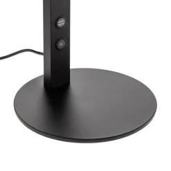 LED-skrivebordslampe Ideal med dæmper, sort