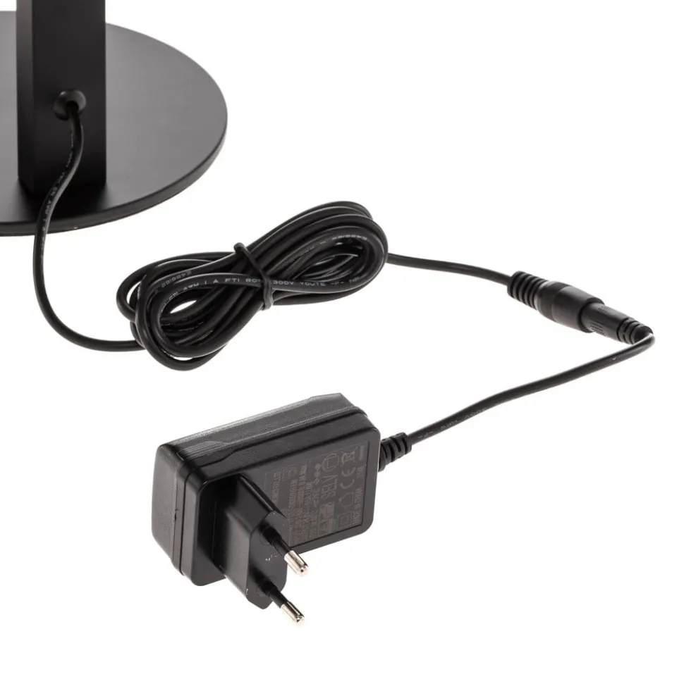 LED-skrivebordslampe Ideal med dæmper, sort