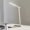 LED-skrivebordslampe Orbit med induktion sølv