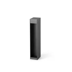 LED-sokkellampe Cerler, antracit, 35 cm, IP65, CCT
