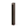 LED-sokkellampe Cerler, brun, 60 cm, metal, IP65, CCT