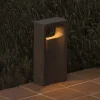 LED-sokkellampe Glint, 3000K, 40 cm, grå, beton, IP55