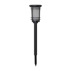 LED-sokkellampe solcelle Flame med flammeeffekt