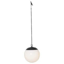 LED solar hængelampe Globus