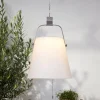 LED solar hængelampe Solia, Ø 28 cm