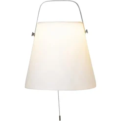 LED solar hængelampe Solia, Ø 28 cm