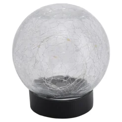LED-solcelle-dekolampe 5248203 i glas, sæt med 3