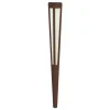 LED-solcellefakkel Tinka med sensor, 120 cm corten