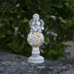 LED-solcellelampe Angel