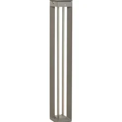LED-solcellelampe Borne med sensor, 90 cm, grå