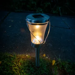 5146408 LED-solcellelampe deko, med jordspyd 8 stk