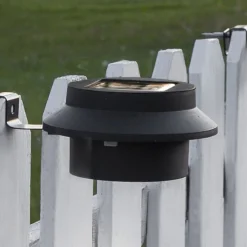 LED-solcellelampe Fency med skumringssensor