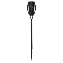 LED-solcellelampe Flame Mini i sæt af 3
