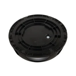 LED-solcellelampe 36506, jordspyd, væglampe, sort, aluminium