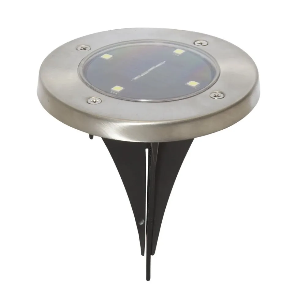 LED-solcellelampe Lawnlight, med jordspyd