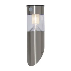 LED-solcellelampe Marbella med bevægelsessensor
