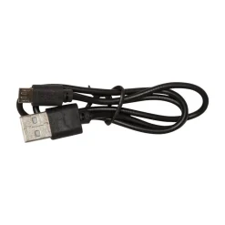 LED-solcellelampe Marron, højde 25 cm, brun, metal, USB-C