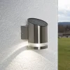LED-solcellelampe Salma til anbringelse på muren